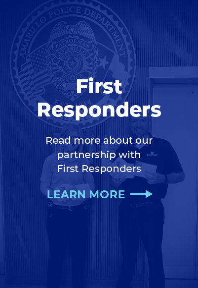 first responders back card
